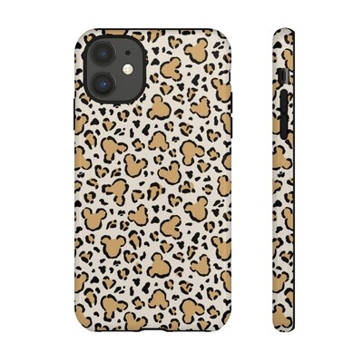 Mouse Cheetah Print Phone Case
