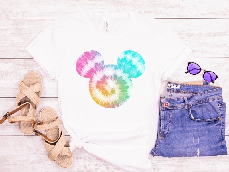 Tie Dye Mouse T Shirt