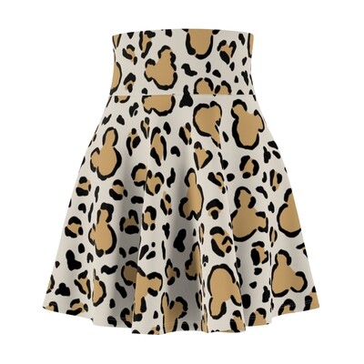 Mouse Cheetah Fashion Skirt for Women