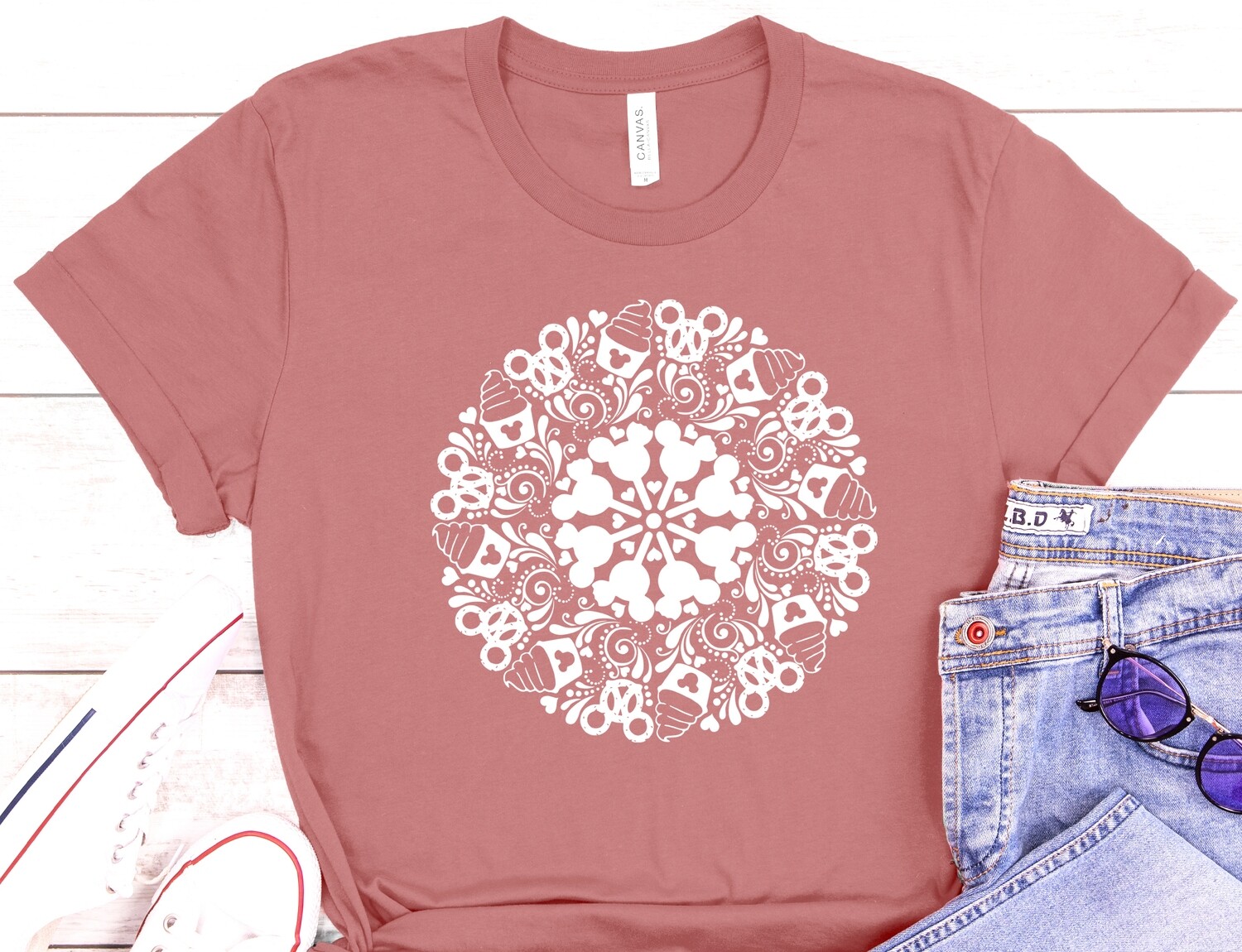 Mouse Snacks Mandala Shirt