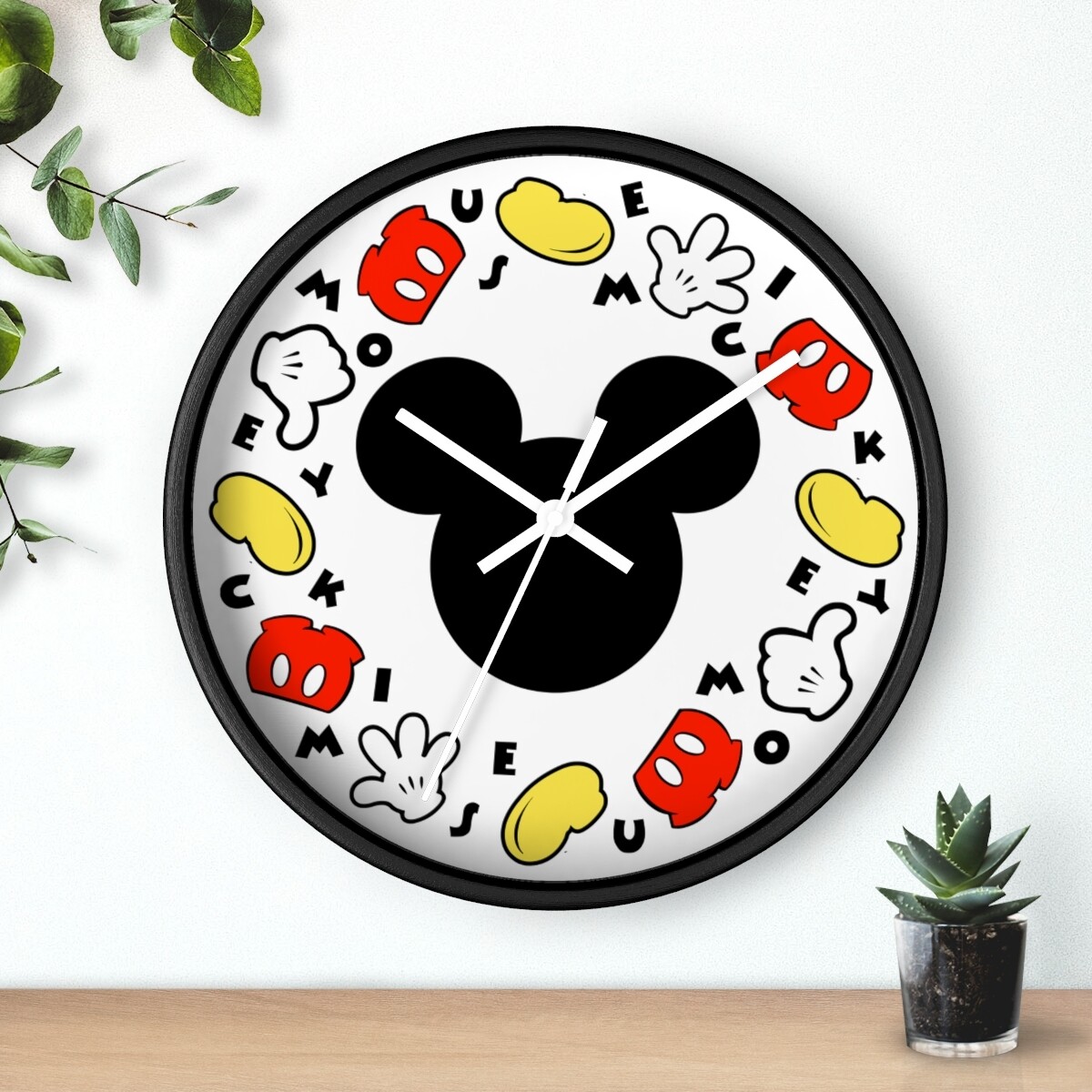 Mouse Parts Wall Clock