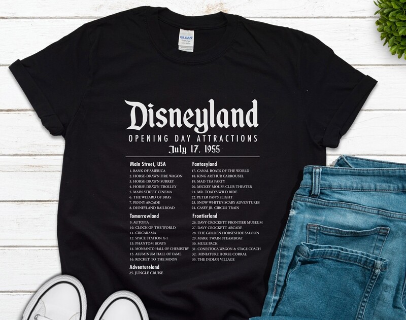 Opening Day Attractions T Shirt