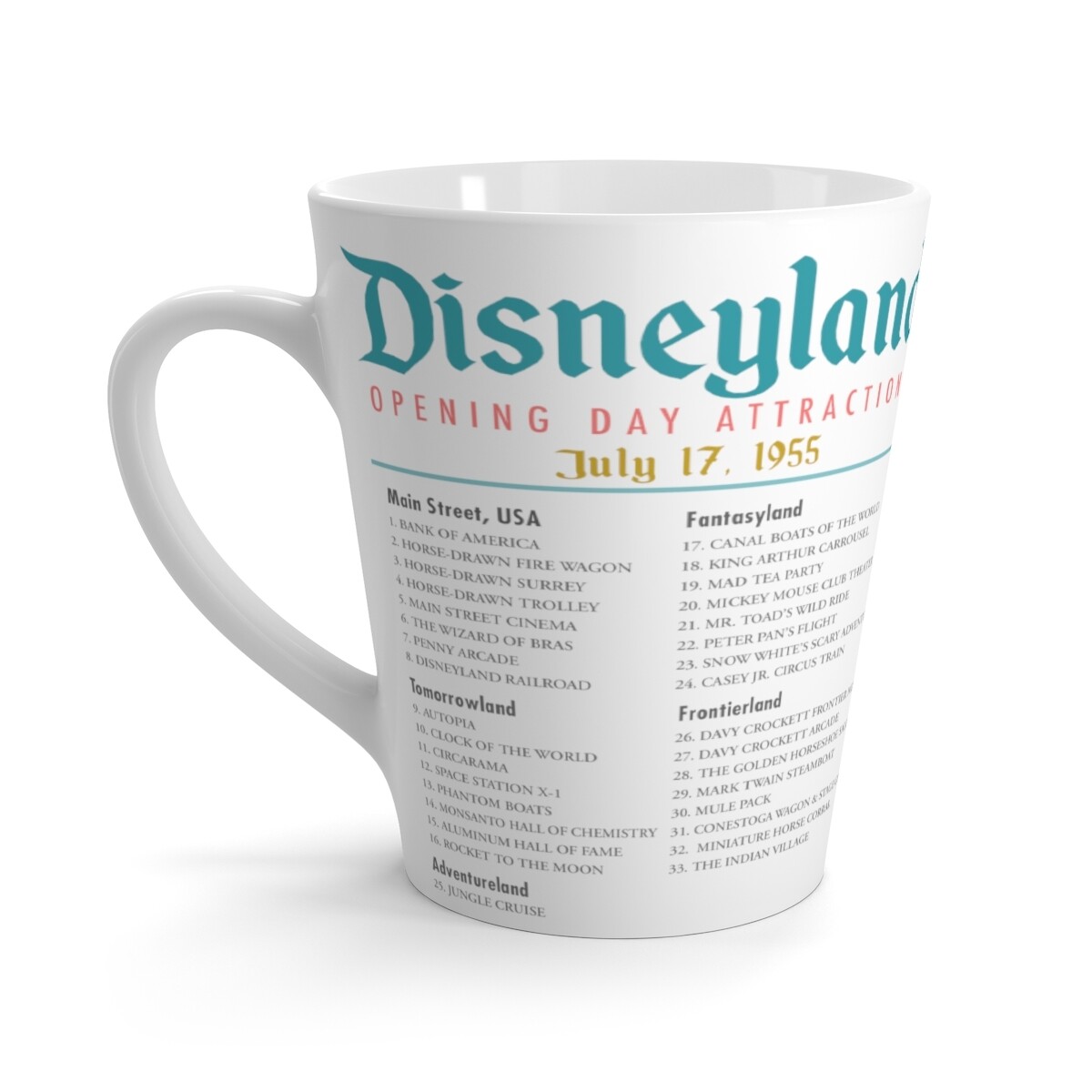Opening Day Latte Coffe Mug