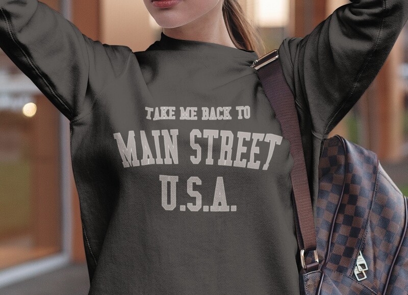 Take Me Back to Main Street USA Fall Sweatshirt