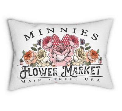 Minnies Flower Market Accent Pillow