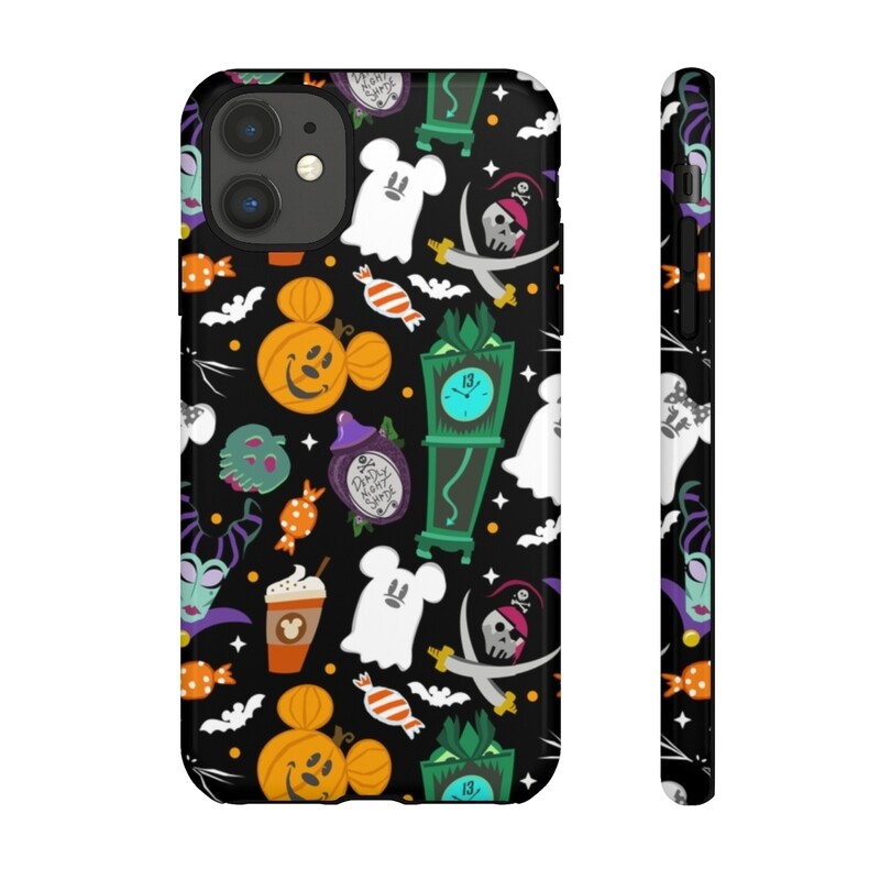 Mouse Halloween Doodles Phone Case