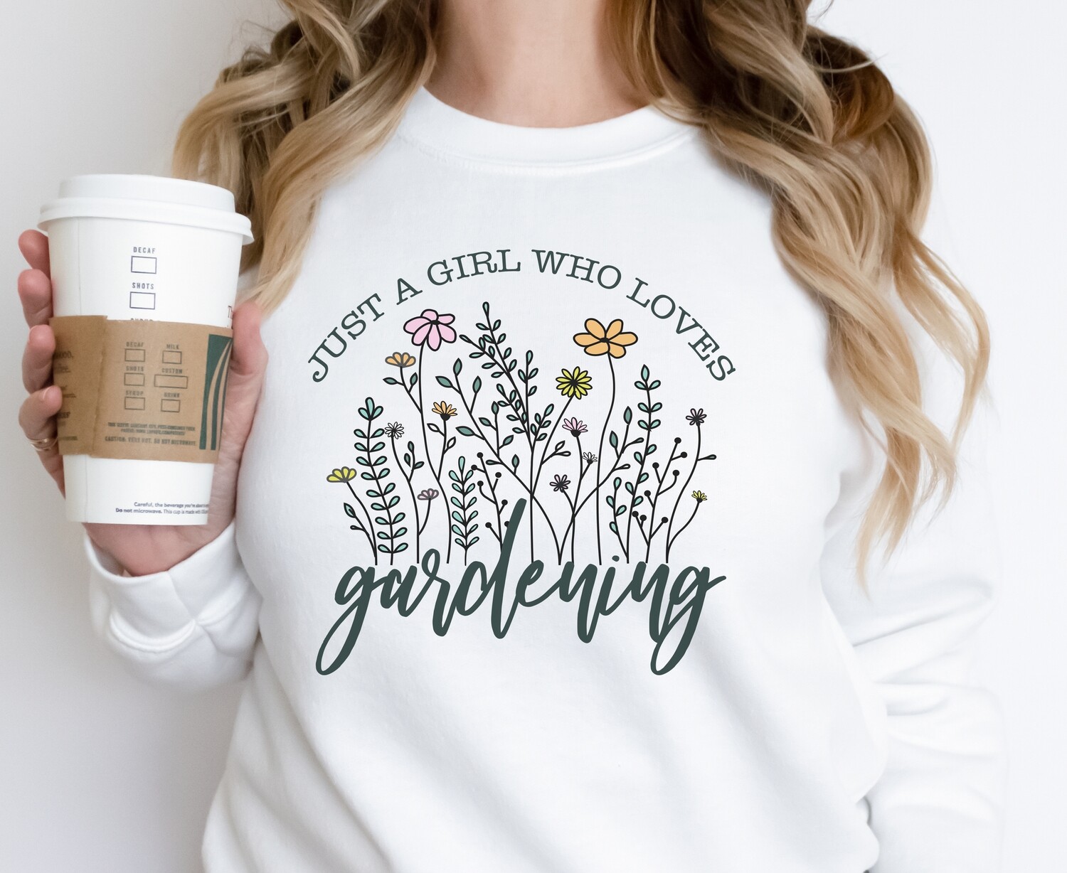 Just a Girl who loves Gardening Sweatshirt