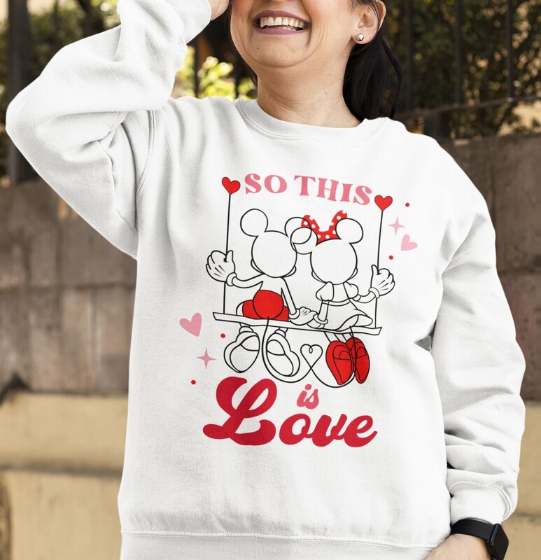So This is Love Mouse Sweatshirt