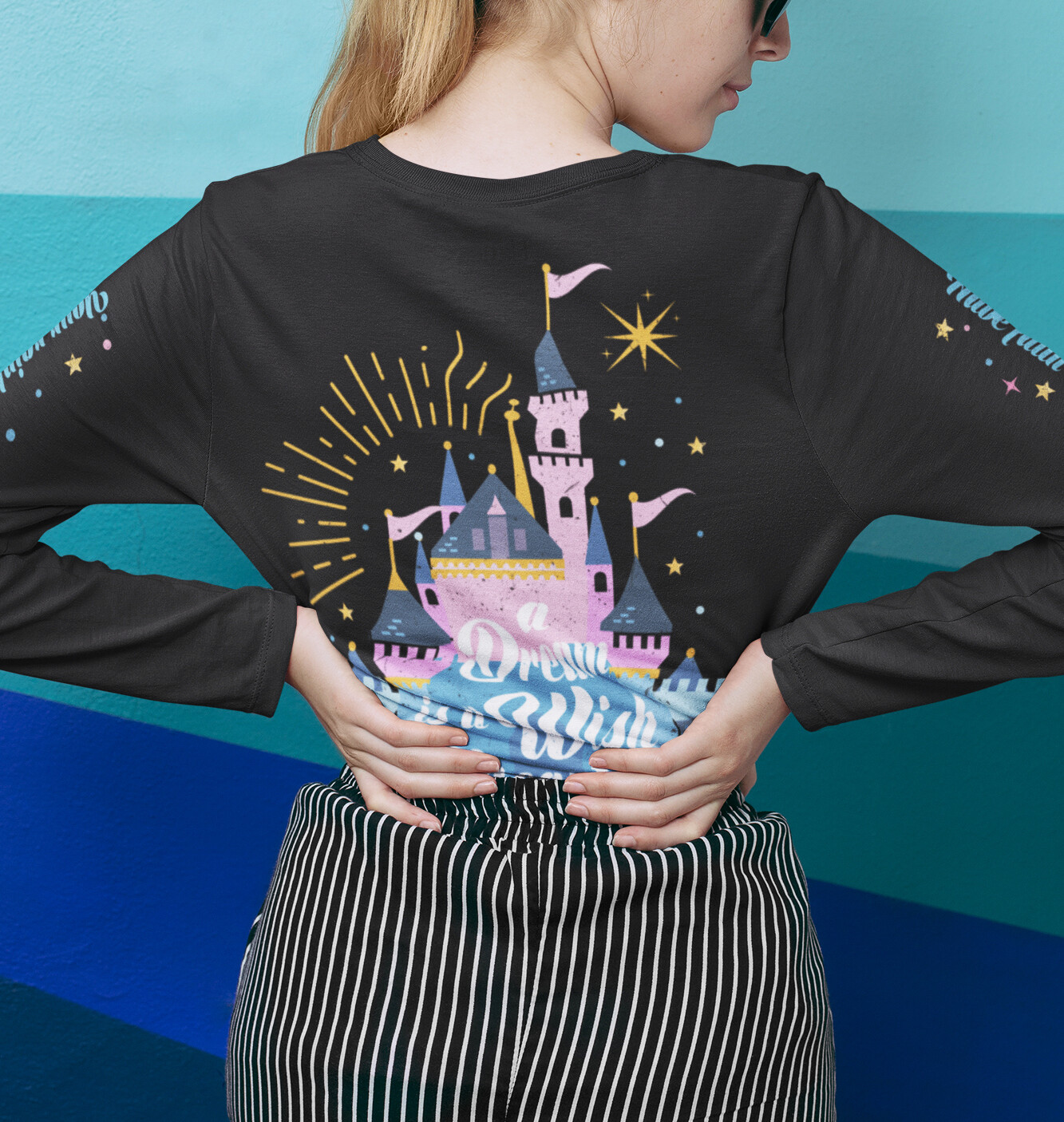 A Dream is a Wish Your Heart Makes Long Sleeve T Shirt