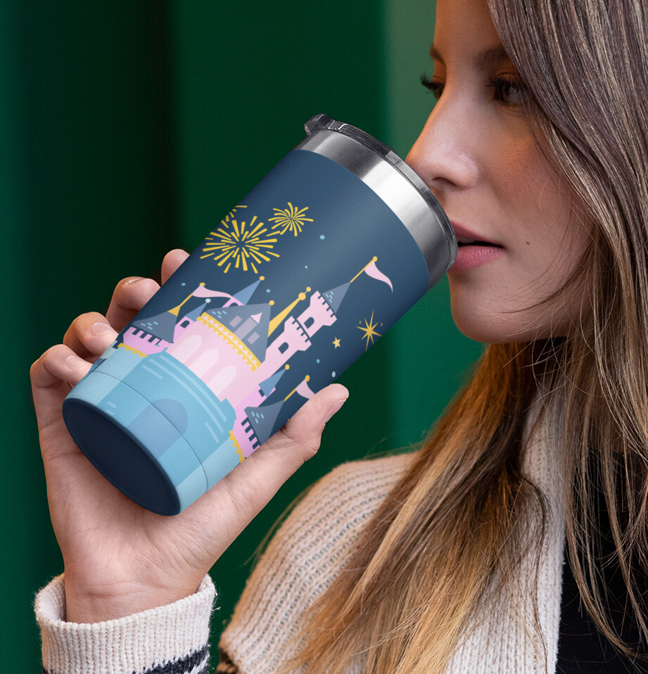 A Dream is a Wish Castle Tumbler