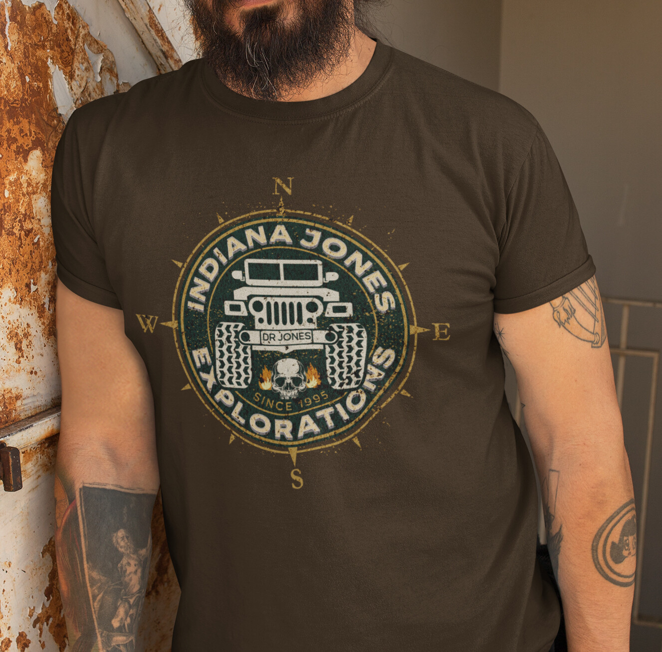 Indiana Jones Explorations Unisex T Shirt