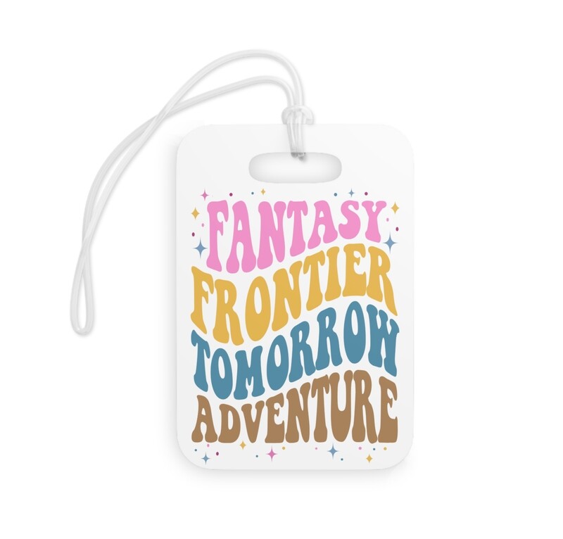 Magic Lands Acrylic Luggage Tag