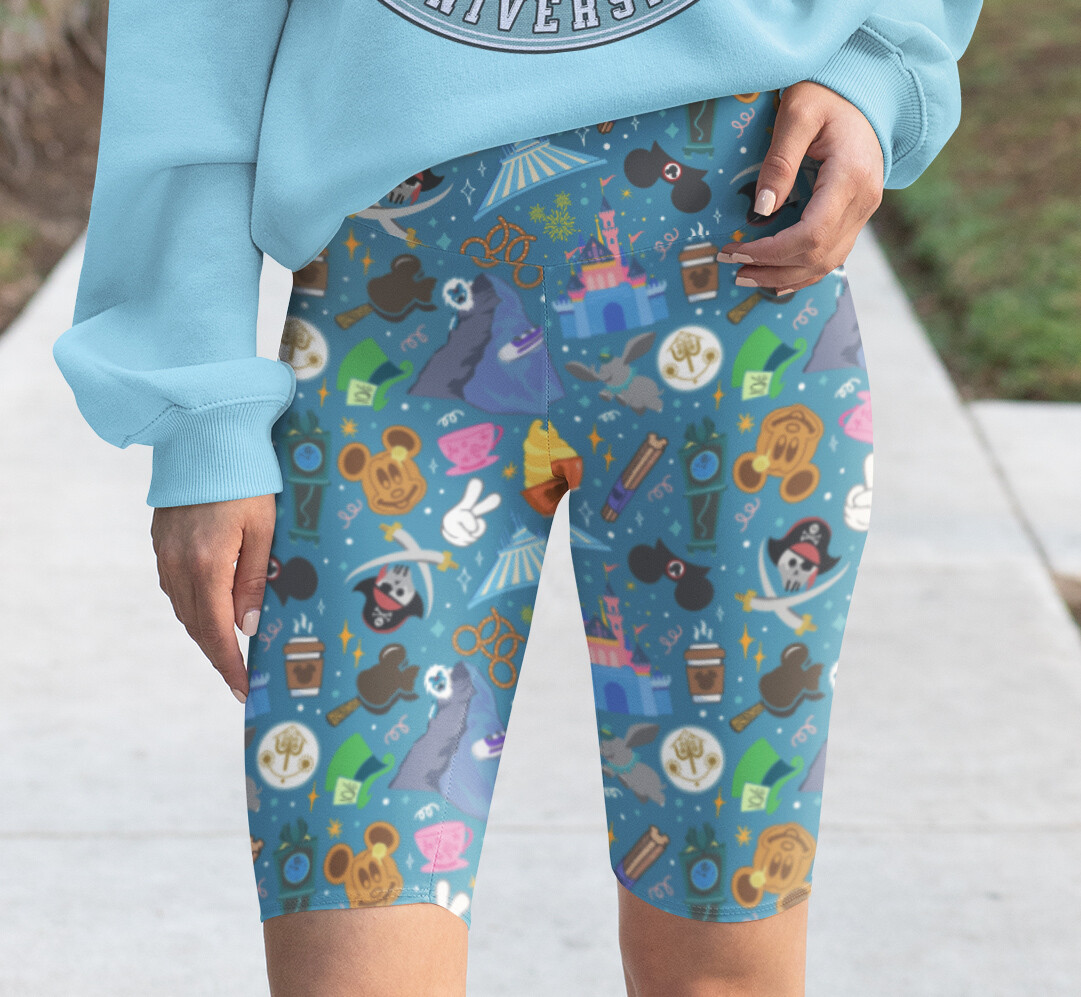 Magical Memories Womens Bike Shorts