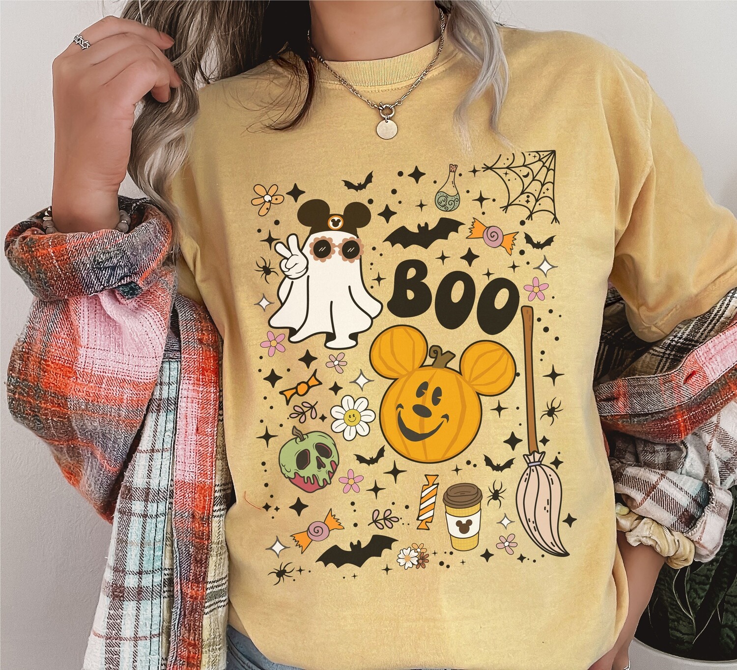 Halloween Vibes Comfort Colors Unisex Shirt