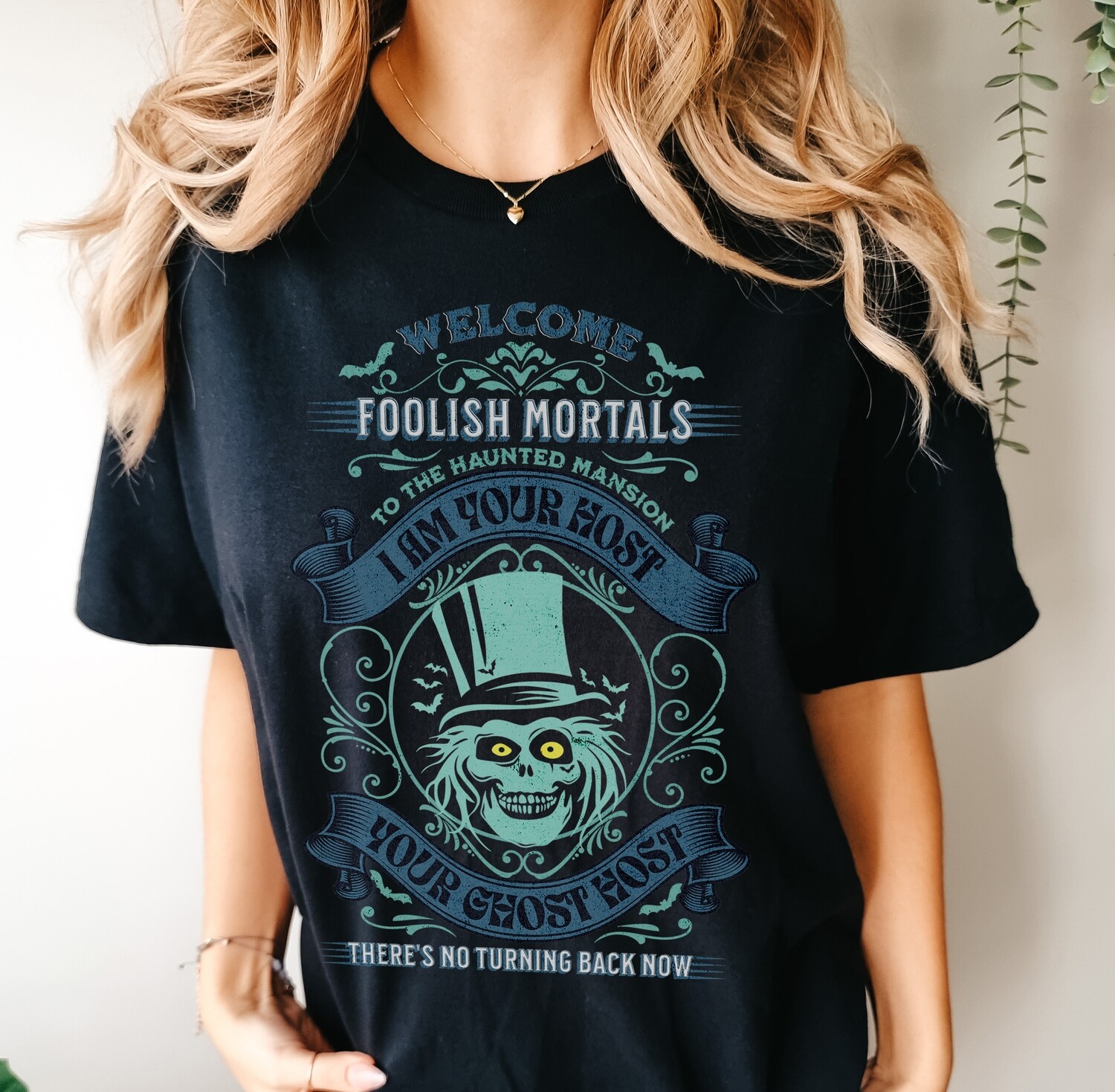 Ghost Host Haunted Mansion Unisex Shirt