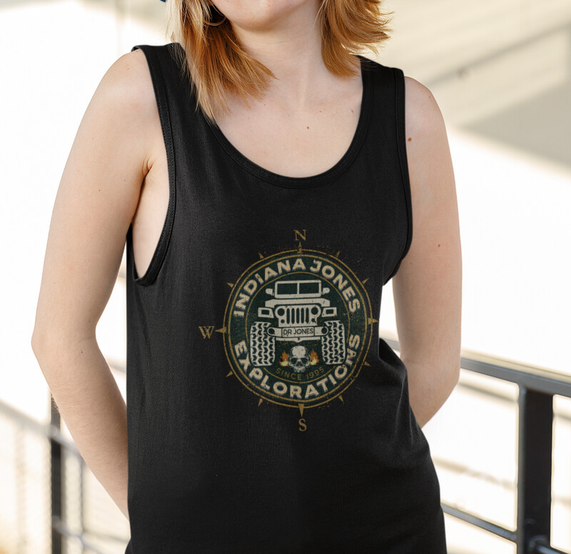 Indiana Jones Explorations Unisex Tank Top