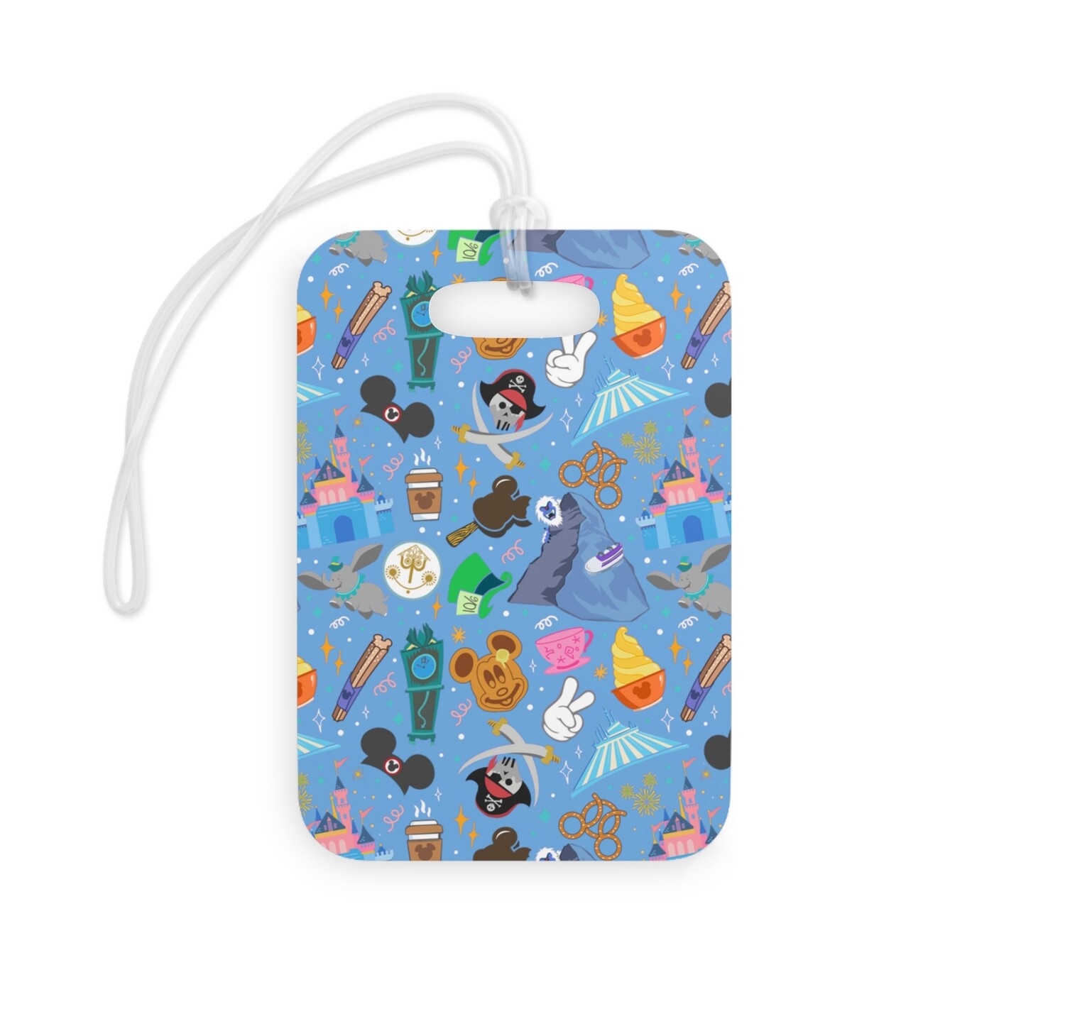 Magical Memories Acrylic Luggage Tag