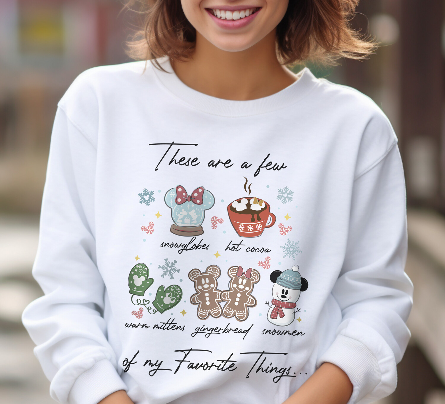 My Favorite Things Christmas Sweatshirt