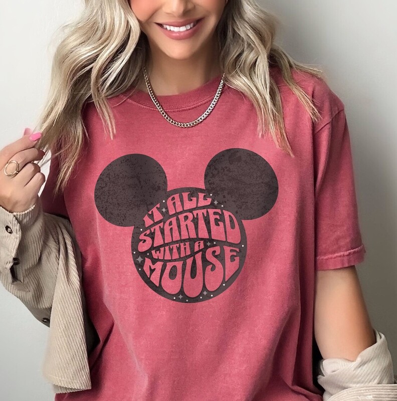 It All Started with a Mouse T Shirt