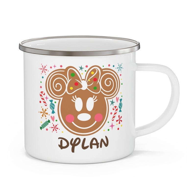Personalized Kids Christmas Camp Mug 12 oz