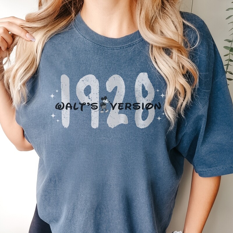 1928 Walt&#39;s Version Vintage Mickey Unisex T Shirt