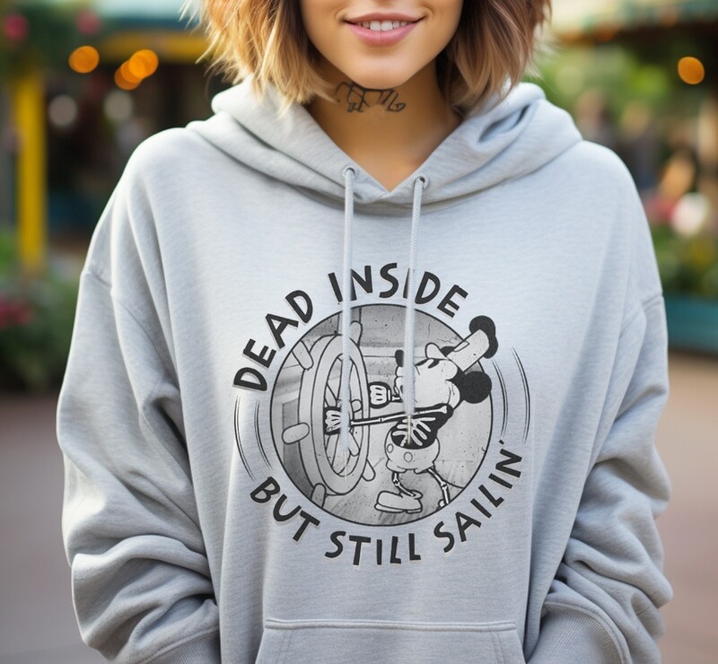 Dead Inside But Still Sailin&#39; unisex Hoodie