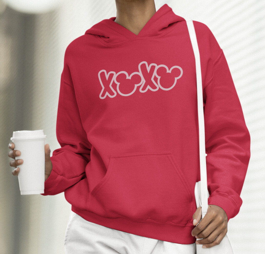 Mickey XOXO Valentine Unisex Hoodie