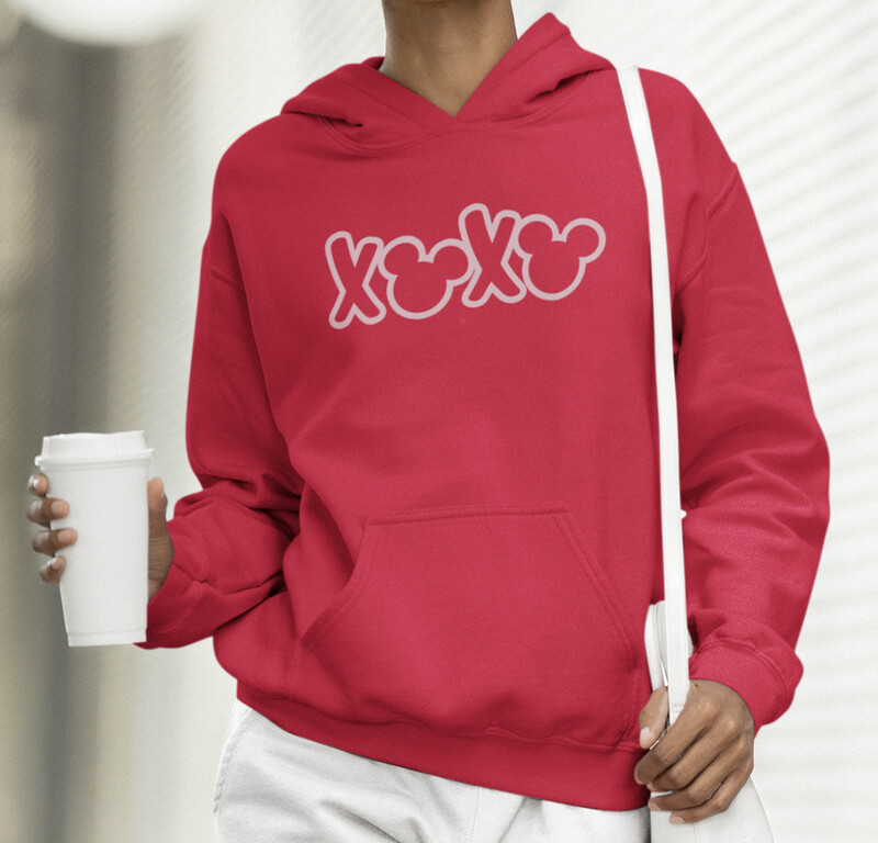 Mickey XOXO Valentine Unisex Hoodie