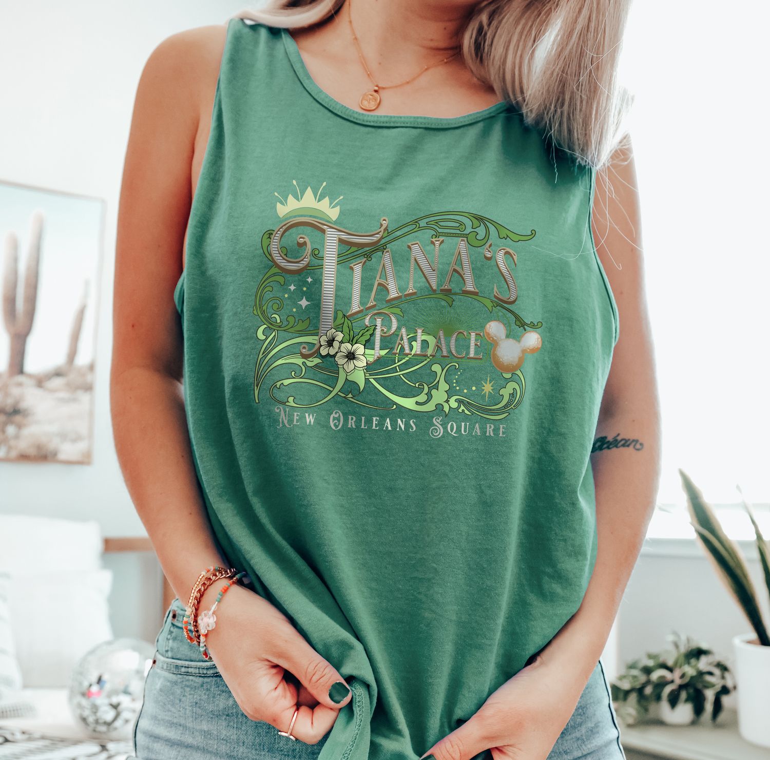 Tiana&#39;s Palace Unisex Tank Top