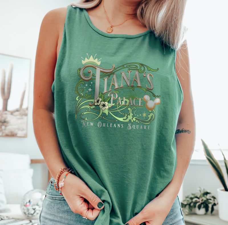 Tiana&#39;s Palace Unisex Tank Top