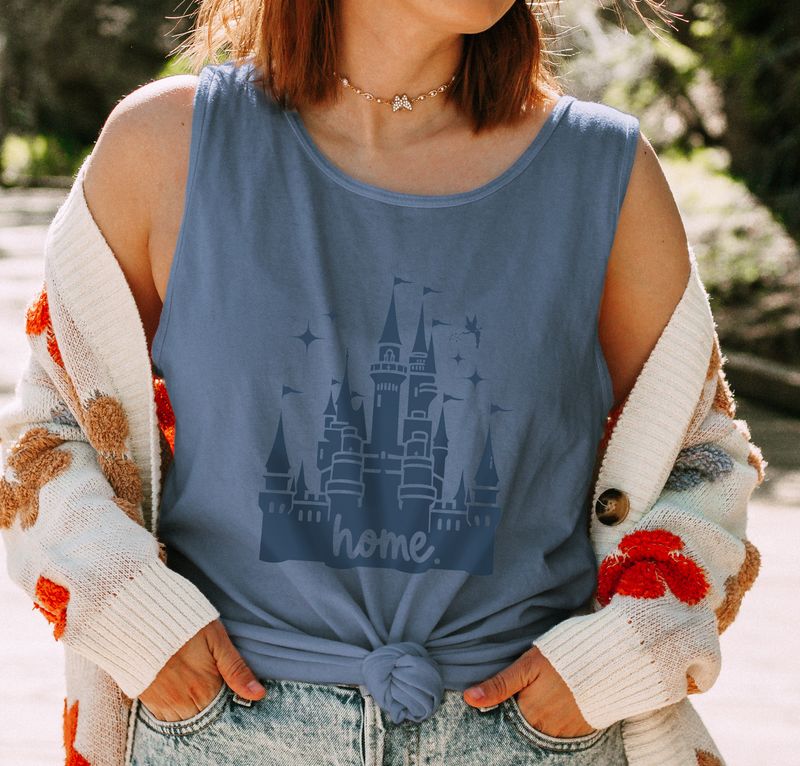 Magical Castle home. Unisex Tank Top