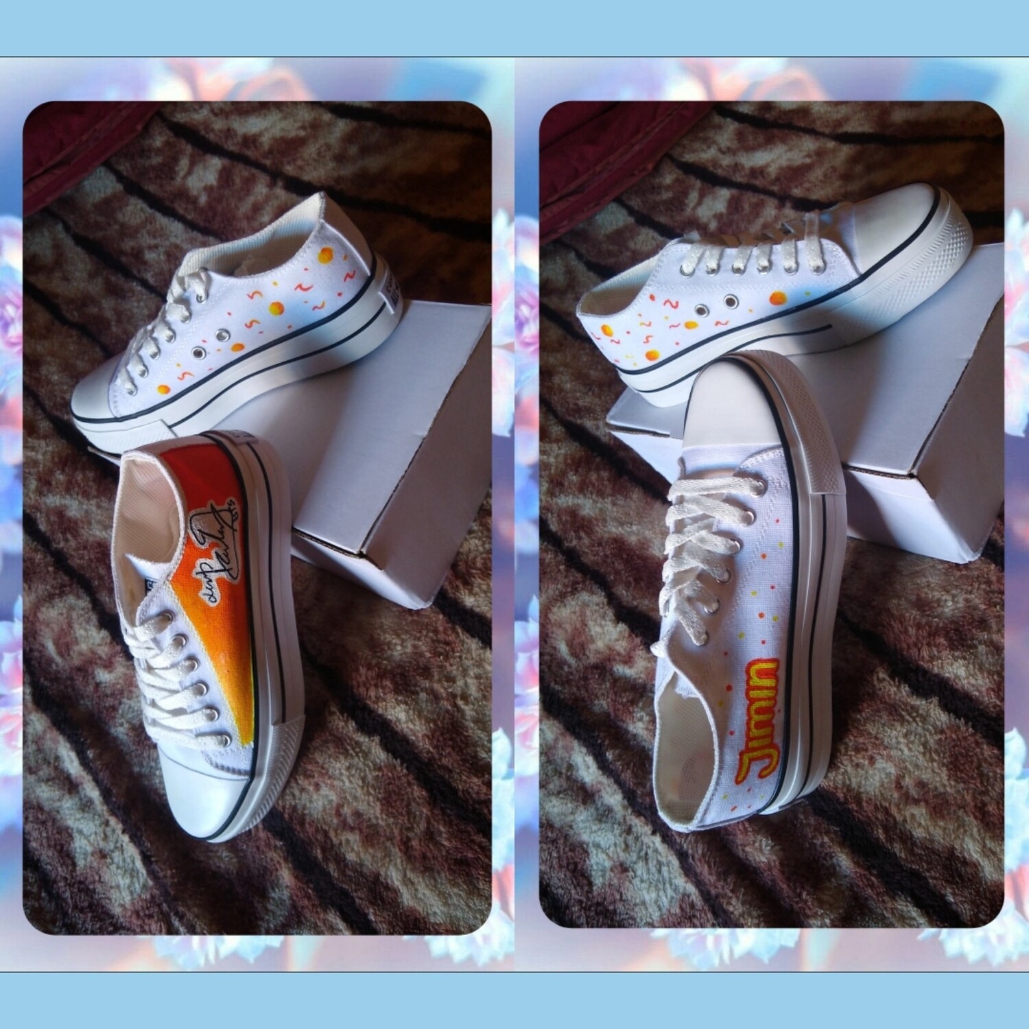 Calzados de BTS Jimin💛🧡