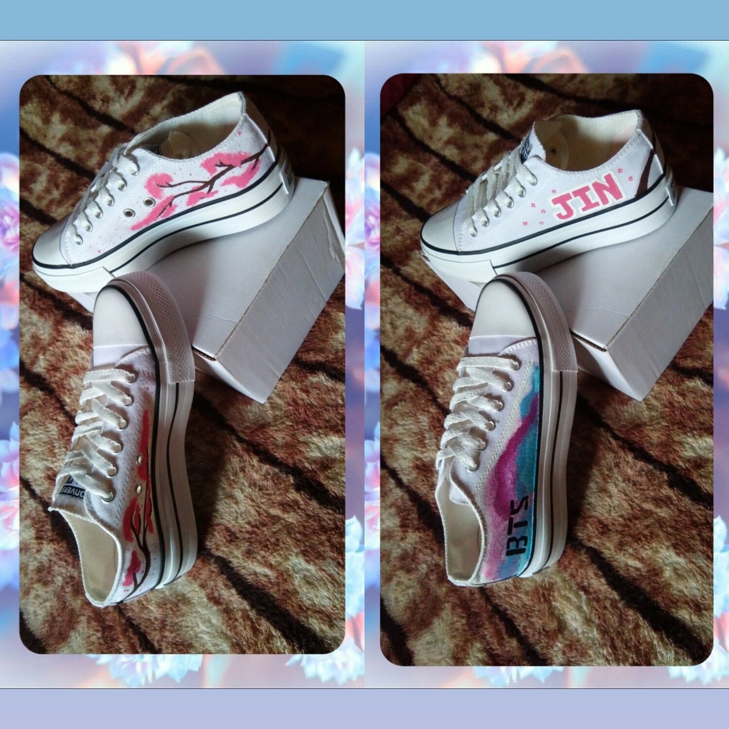 Calzado de BTS Jin 🌷💕