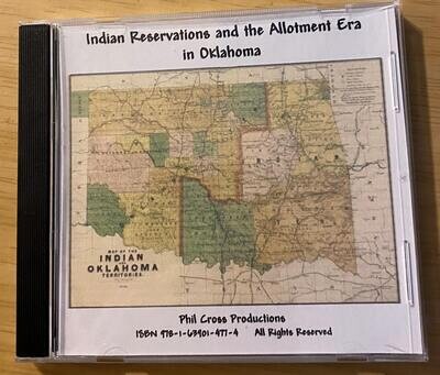 Indian Reservations and the Allotment Era in Oklahoma - DVD