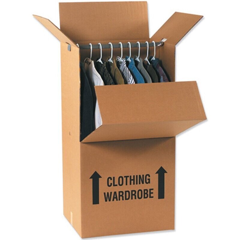 Wardrobe Boxes (with bars)