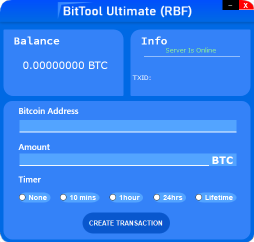 Btc Flash Tool