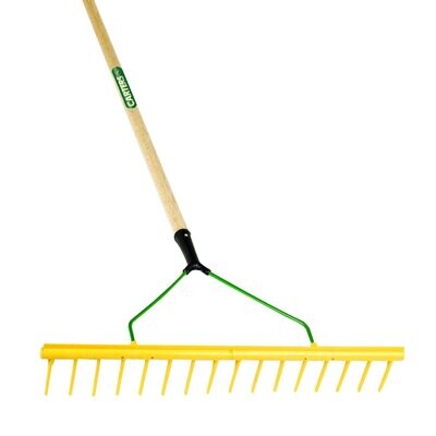 16 Tooth Polypropylene Landscaping Rake