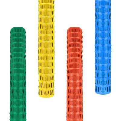 Plastic Barrier Fencing (Various Colours & Lengths)