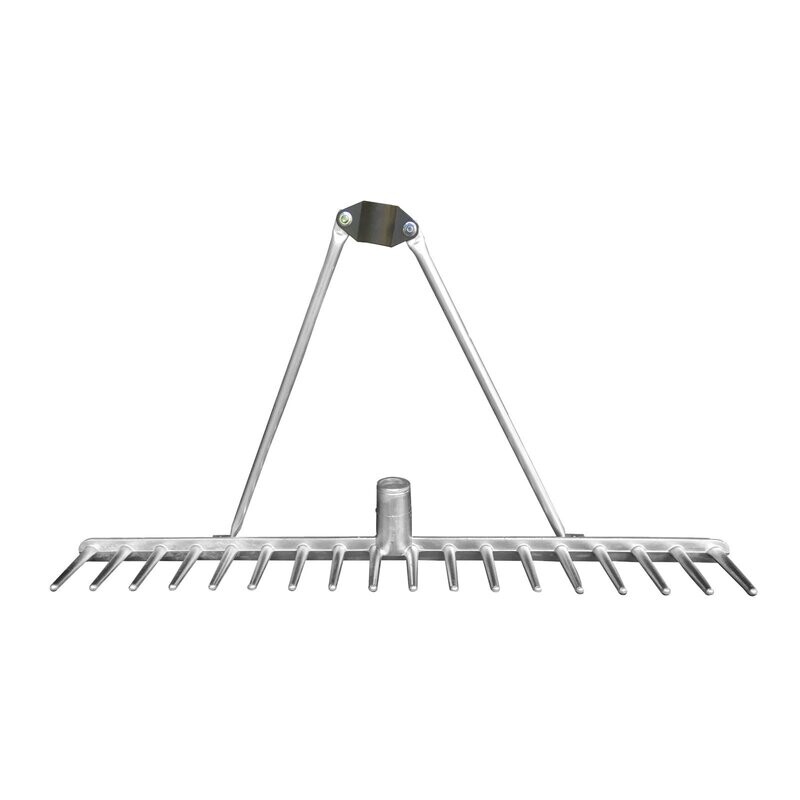 18 Tooth Aluminium Landscape Rake (Head Only)
