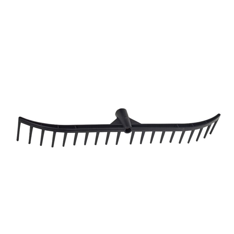 20 Tooth Black Polypropylene Bunker Rake (Head Only)