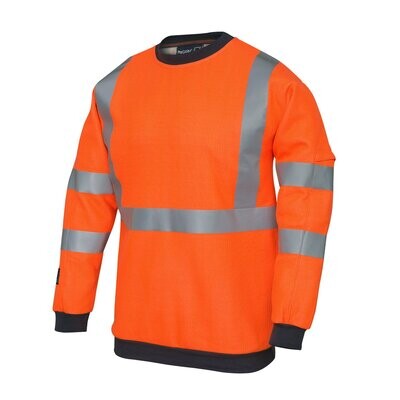 Progarm Hi-Vis FR Arc Sweatshirt Orange (Various Sizes)