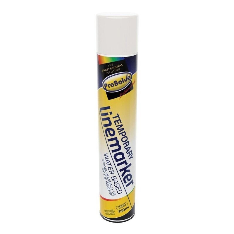 Prosolve Temporary Line Marker Spray Paint 750ml (Various Colours)