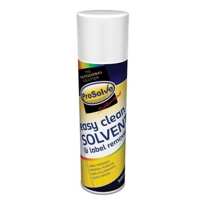 Prosolve Easy Clean Solvent & Label Remover 500ml