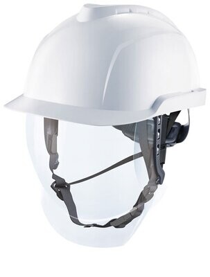 V-Gard 950 Electrician Helmet Set (White)