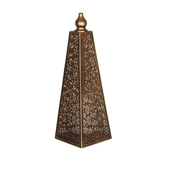 Battery Powered Luxor Style Pyramid Lamp (Various Sizes)