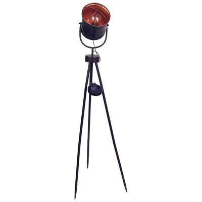 Solar Industrial LED Garden Studio Tripod Light Leipzig