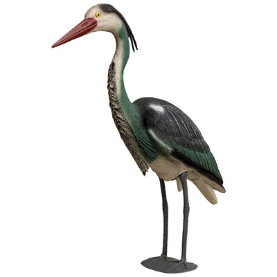 Garden Life-Sized Decoy Heron