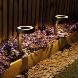 Solar LED Orange Up and Down Light (Pack of 2)