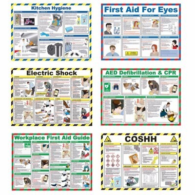 First Aid Laminated A2 Posters (Various Designs)