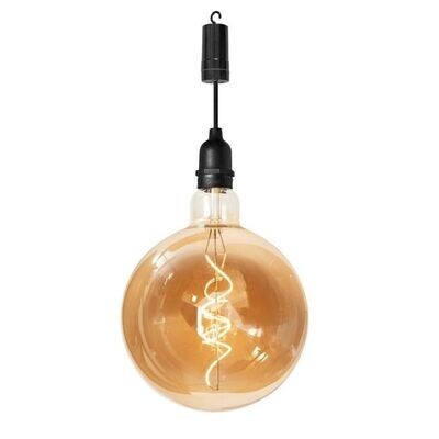 Sphere Battery Powered Pendulum Hanging Light with 24 hour Timer